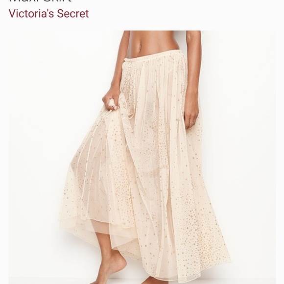 Victoria's Secret Dresses & Skirts - VICTORIA'S SECRET DREAM ANGEL Boho Star Skirt M/L